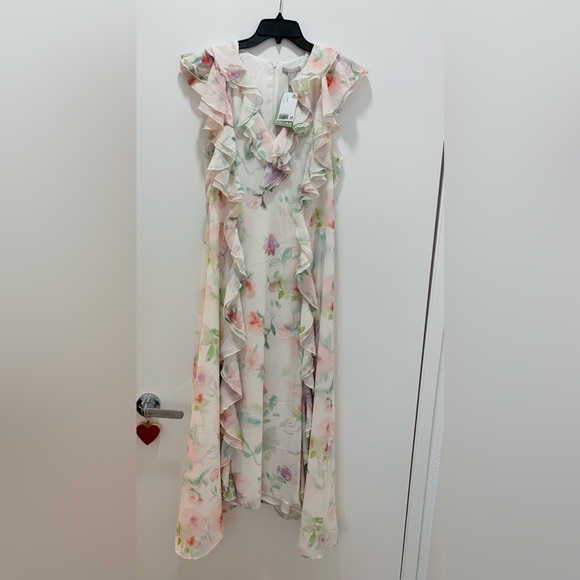 H&M Flounced Chiffon Dress - Picture 6 of 12